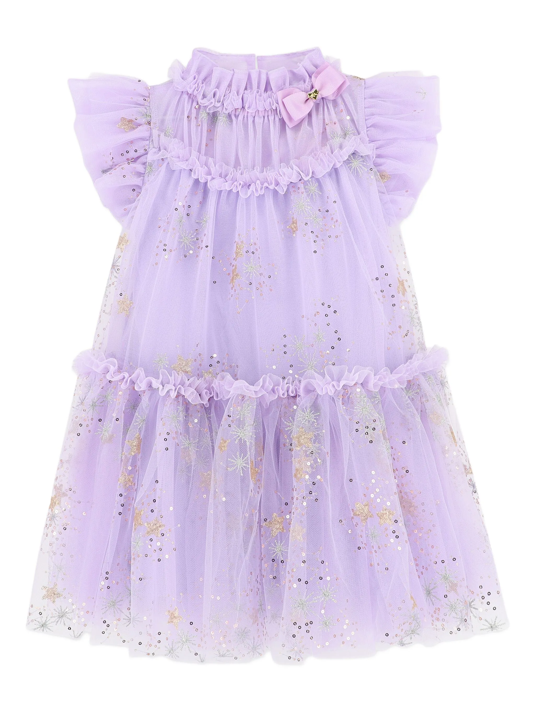 

Платье с пайетками и оборками Angel'S Face Kids, фиолетовый