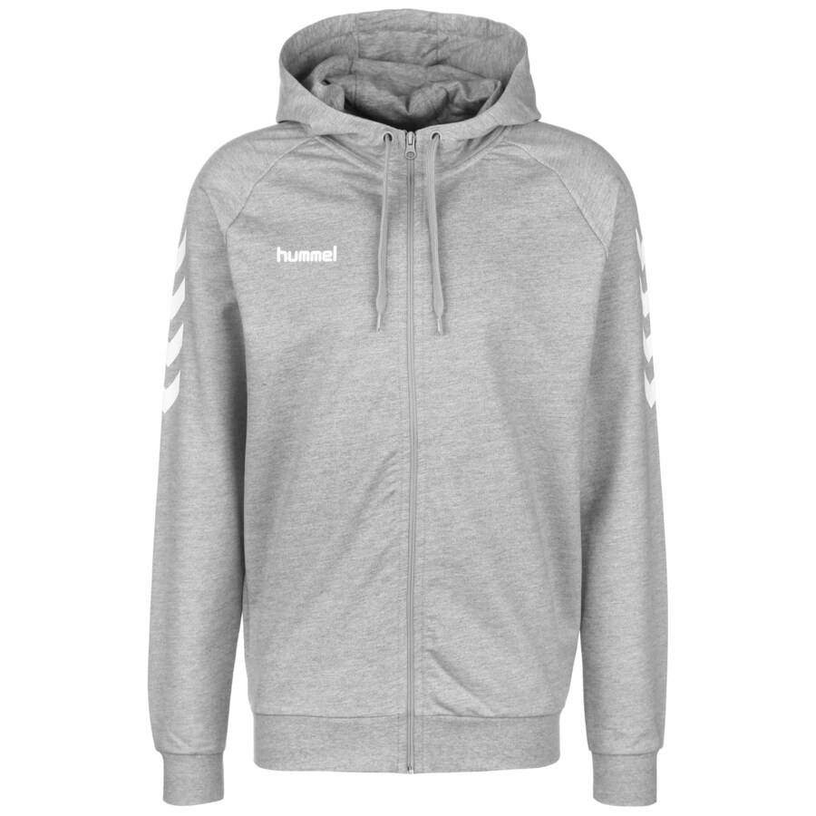 

Спортивная толстовка Hummel Athletic Zip-Up Hoodie, цвет mottled grey