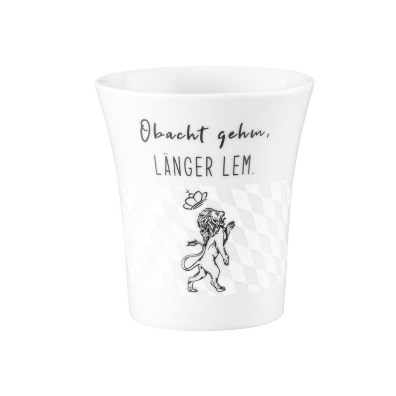 

Кружка Sayings Кружка с ручкой Care Gem 0,40 л Seltmann Weiden, белый черный