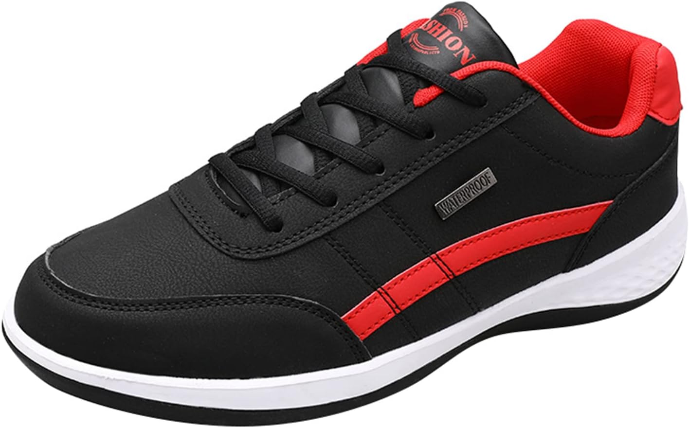 

Мужские облегченные кроссовки с легкой посадкой, шнурованные повседневные беговые кроссовки, теннисные, для тренировок в зале, гольфа и спортивных тренировок Generic, черный