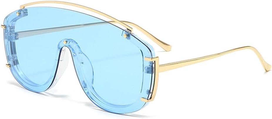 

Модные женские солнцезащитные очки с градиентным переходом для занятий спортом на открытом воздухе, металлические солнцезащитные очки большого размера для мужчин PRSTNN, C4