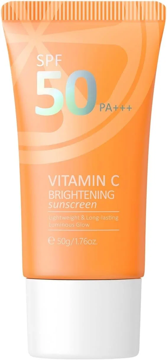 Солнцезащитный крем для лица MINC ENERGYG SPF 50 UVA, 72 г, оранжевый Generic