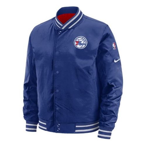 

Куртка Nike Philadelphia 76ers Reversible Stay Warm Sports Jacket Navy Blue Dark blue, синий