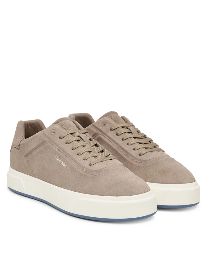 Calvin Klein Кроссовки Basket Cupsole Oxf Lup Hf Su HM0HM02131 бежевые — фото 2
