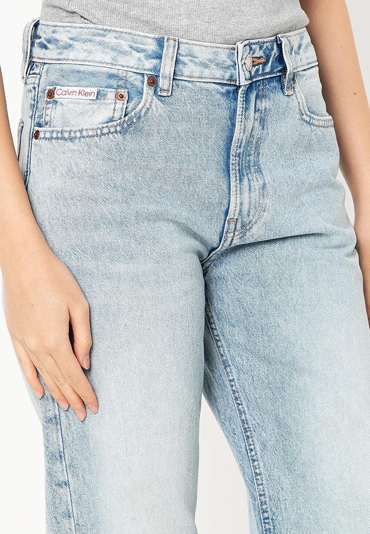 Джинсы прямые, Calvin Klein Jeans, модель Signature 90S Straight — фото 3