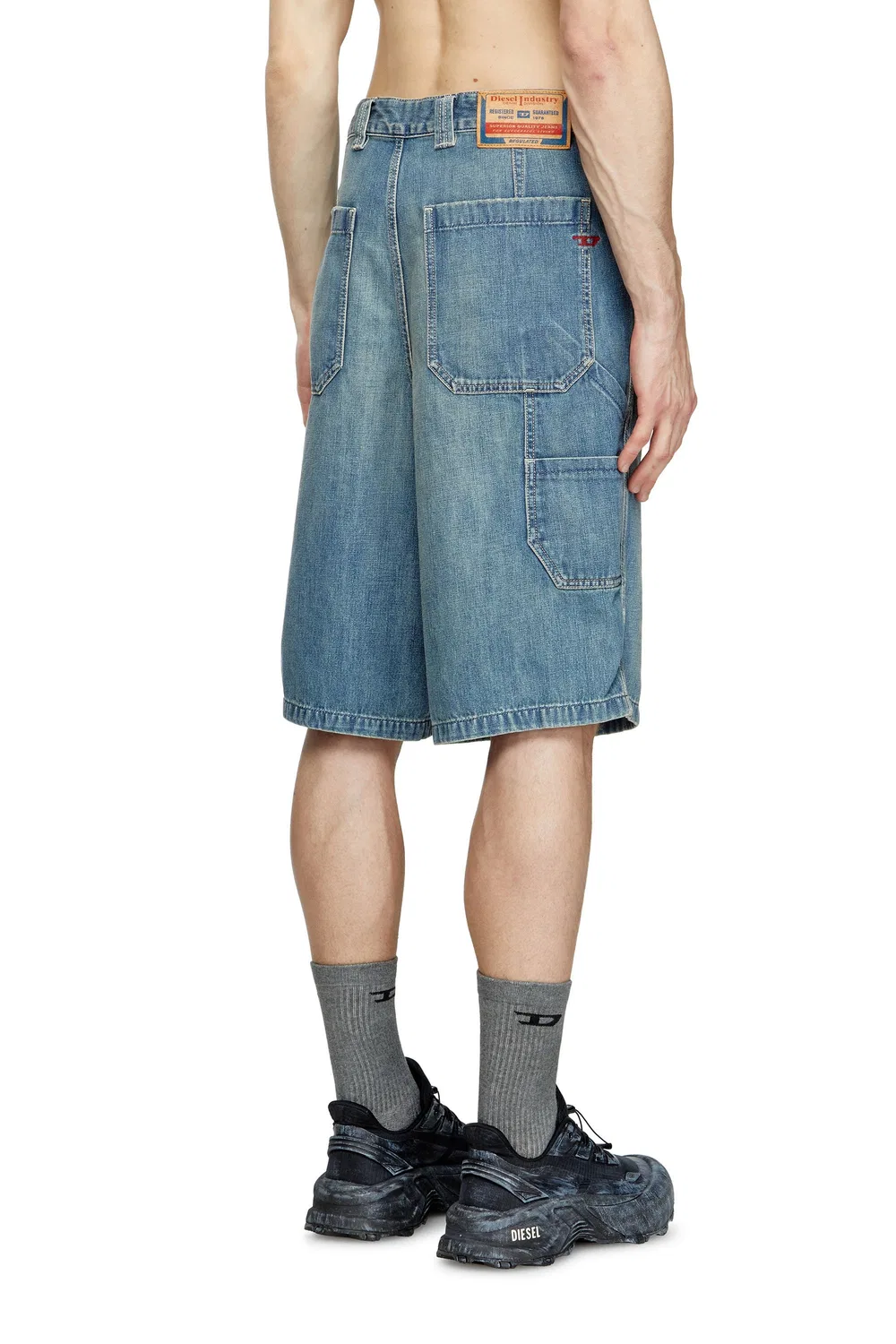 Мужские джинсовые шорты D-LIVERY-W-SHORT Diesel, Indigo Blue — фото 3