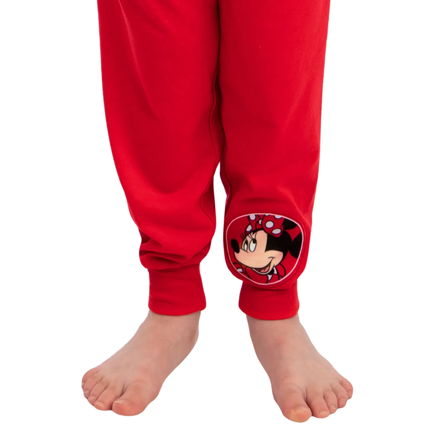 Пижама Minnie Mouse длинный рукав Disney, красный — фото 4