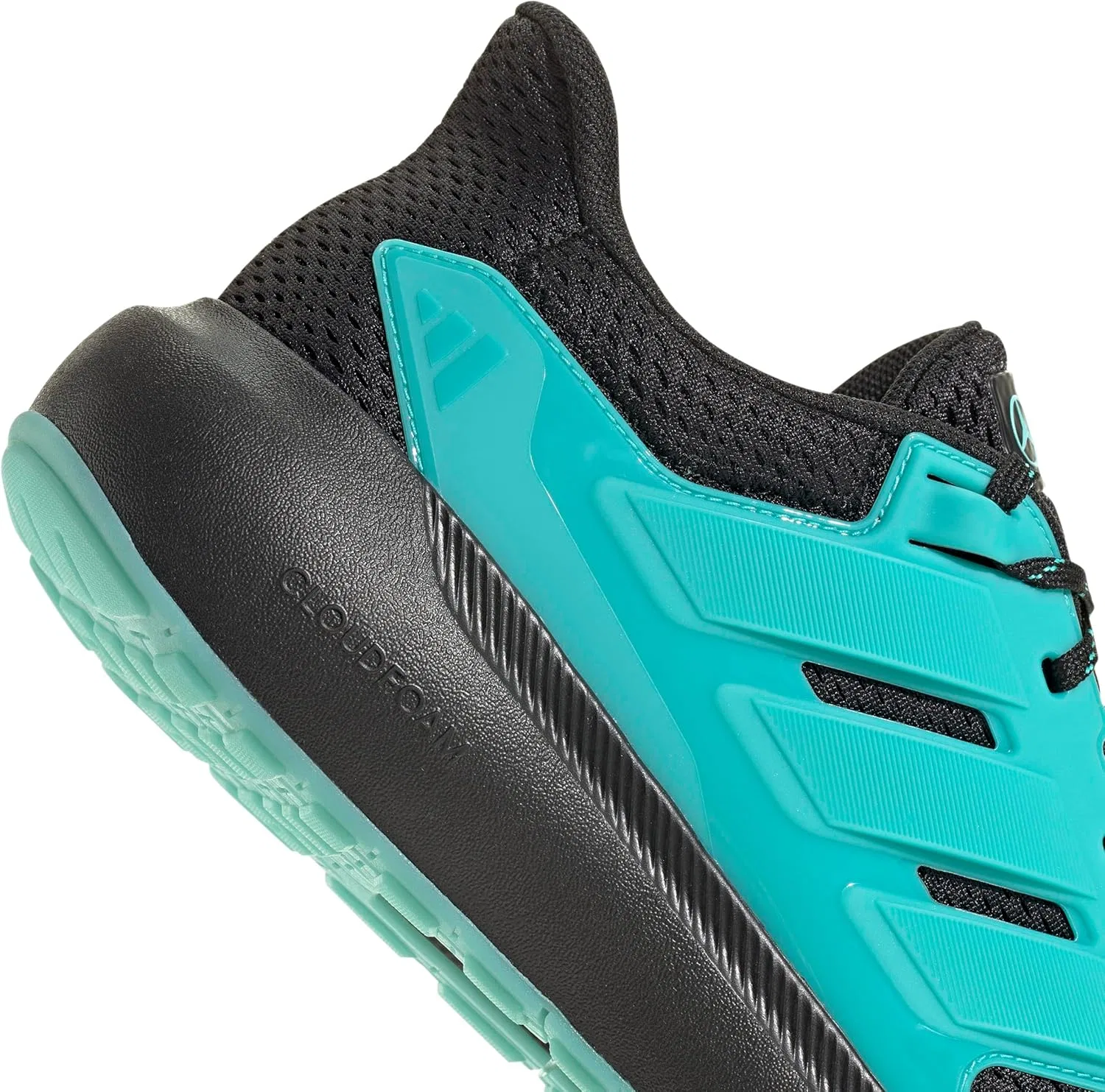 Кроссовки Adidas Unisex Mercedes AMG Petronas Formula One Team Ultimashow 2.0, Core Black Semi Mint Rush Core Black — фото 4