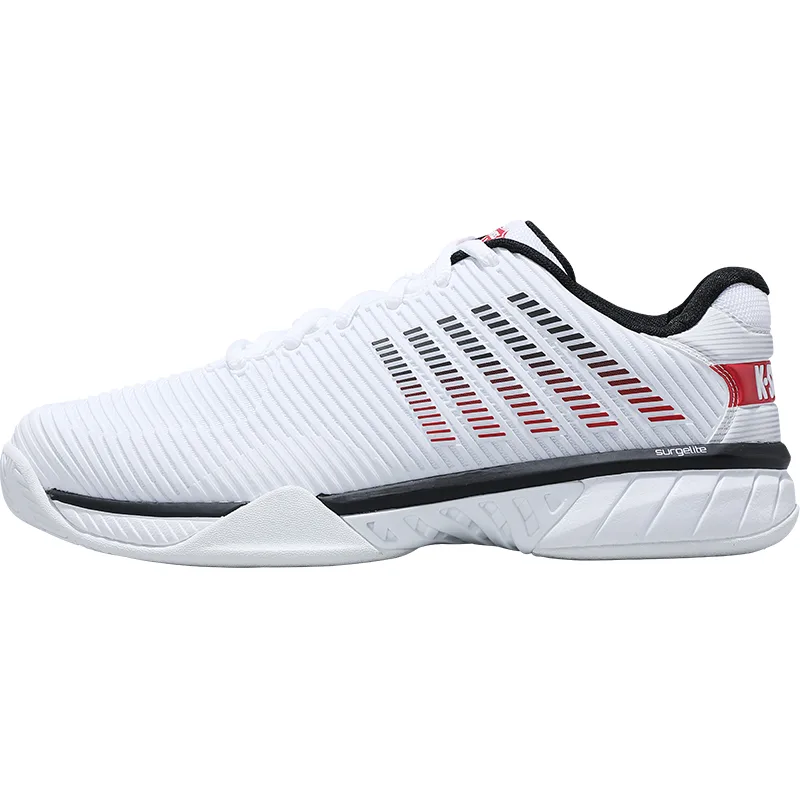 Кроссовки KSWISS для тенниса мужские K·SWISS, White/Black/Gai Shi Red — фото 3