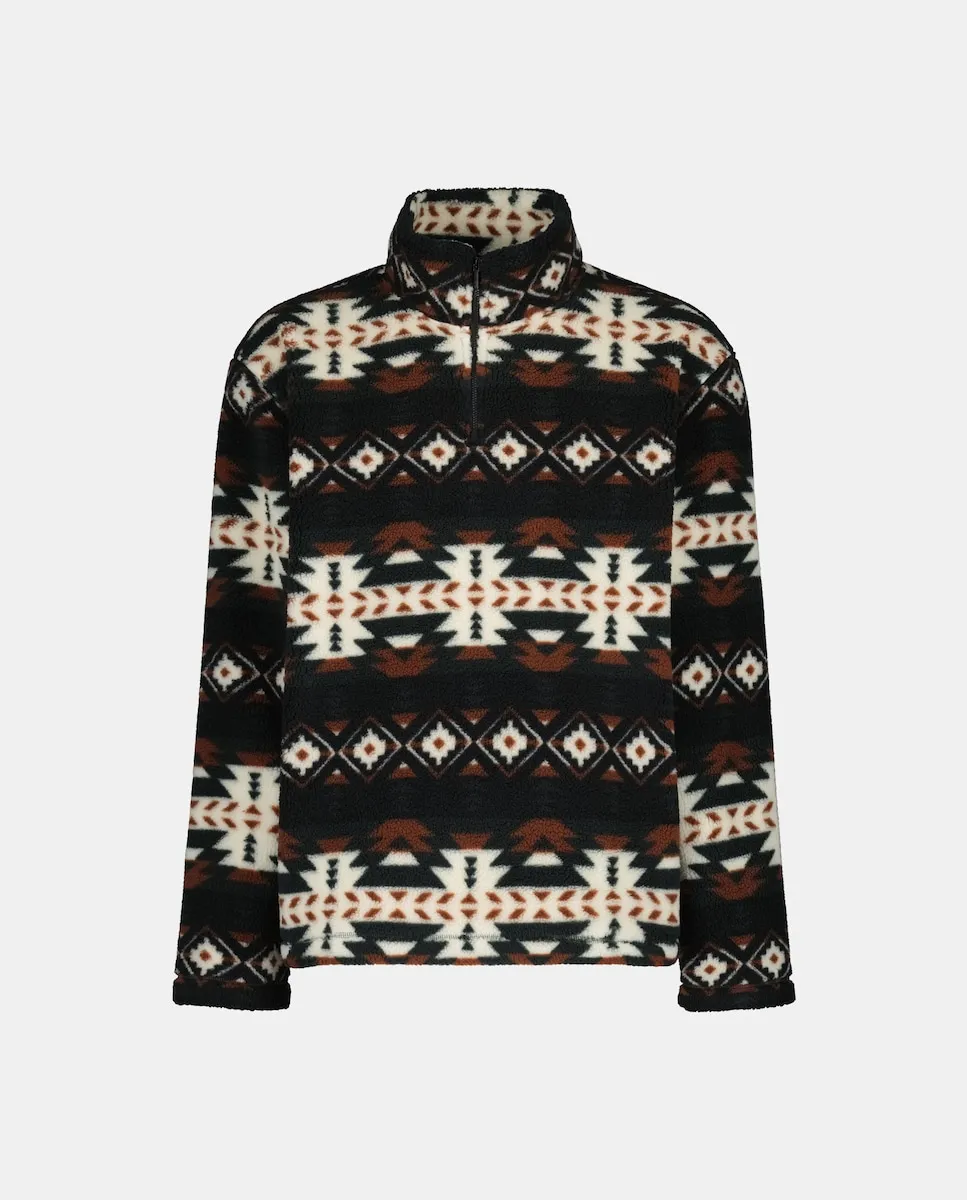 

Мужская толстовка с принтом из искусственного меха Green Coast, экрю