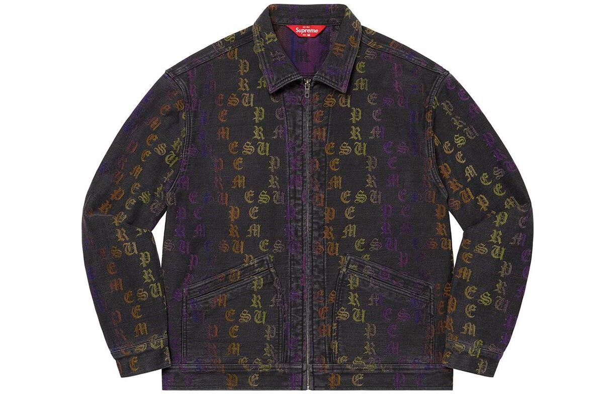 

Куртка Supreme Gradient Jacquard, черный