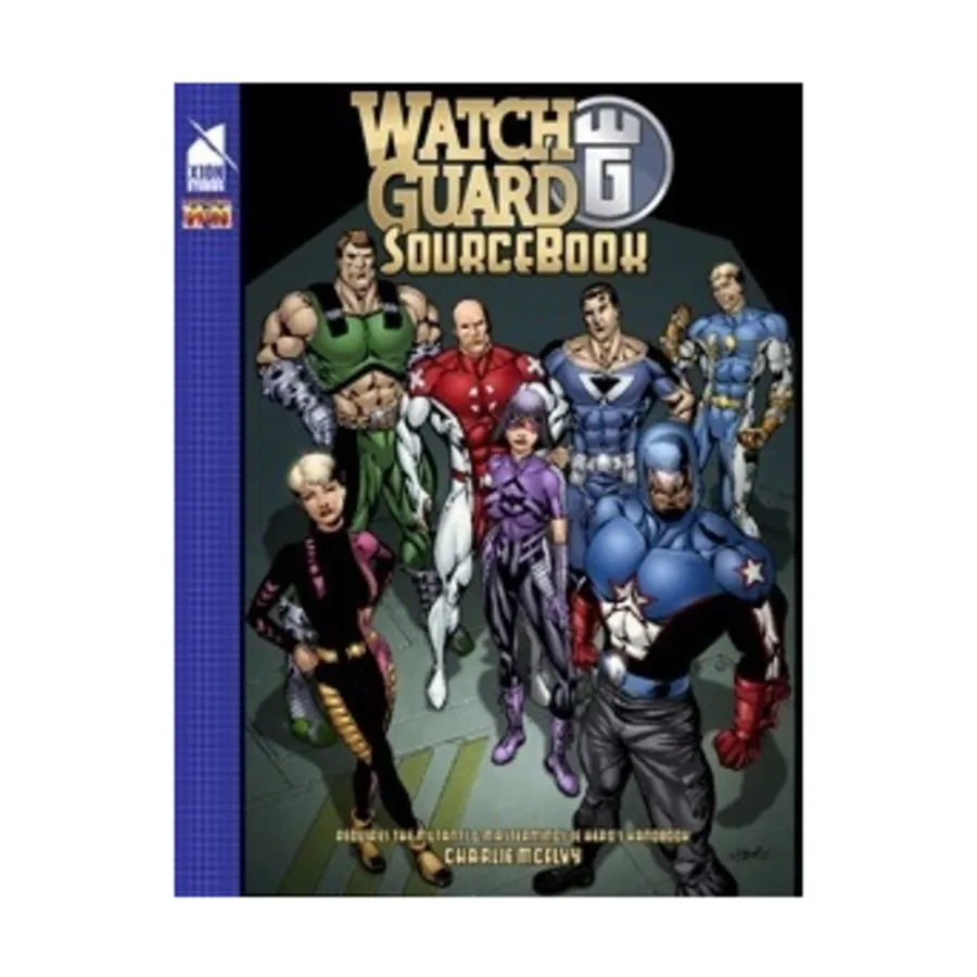 

WatchGuard Sourcebook, WatchGuard (Mutants & Mastermind), мягкая обложка