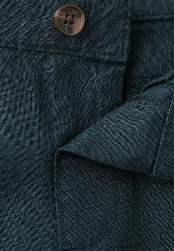 Штаны детские Mango Kids, синий — фото 4