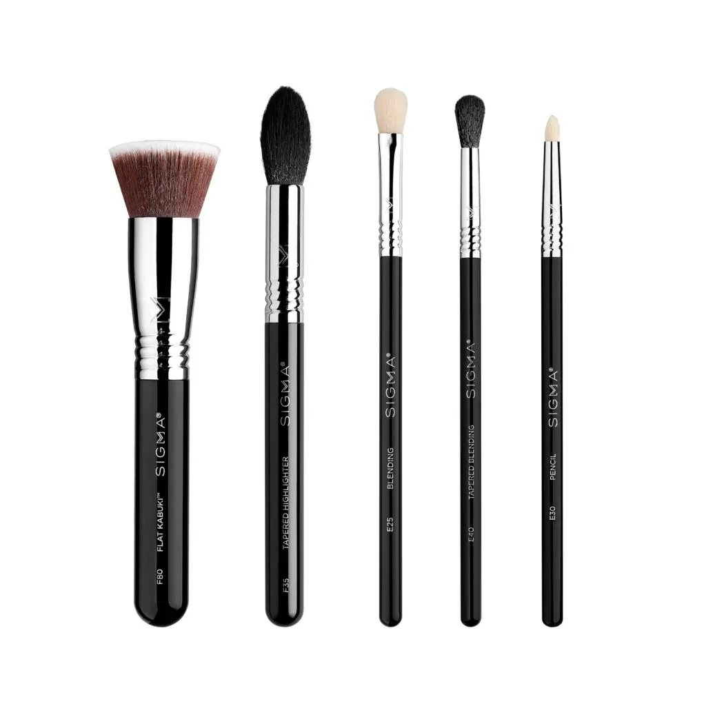 Набор кистей Sigma Beauty The Most Wanted из 5 предметов, черный