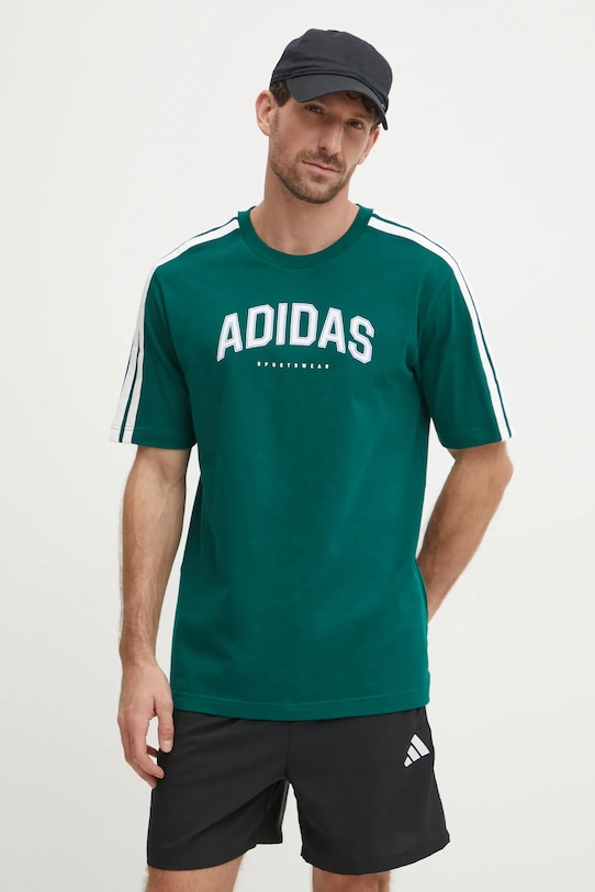 

Футболка хлопковая M C COLLE Collegiate Adidas, зеленый