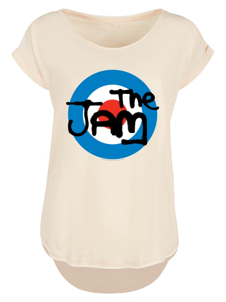 

Длинная футболка с классическим логотипом The Jam Band в цвете Whitesand F4NT4STIC, Белый, Длинная футболка с классическим логотипом The Jam Band в цвете Whitesand F4NT4STIC