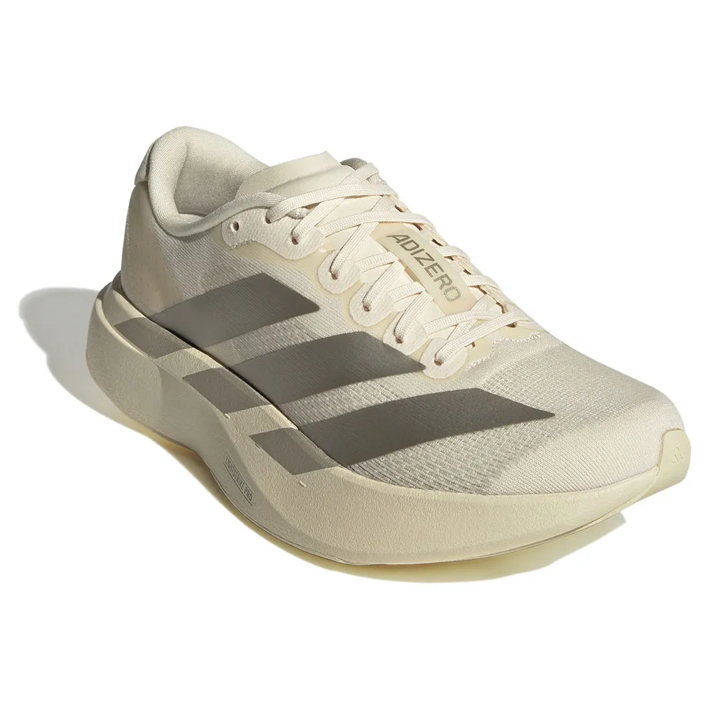 Беговые кроссовки adidas Adizero EVO SL, бежевый — фото 4