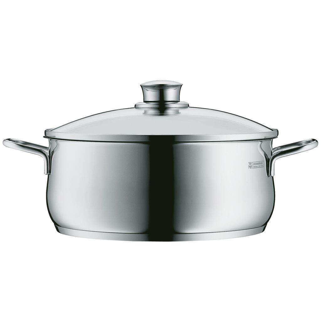 

Кастрюля WMF Diadem Plus нержавеющая сталь Cromargan, 24 см, 4.5 л