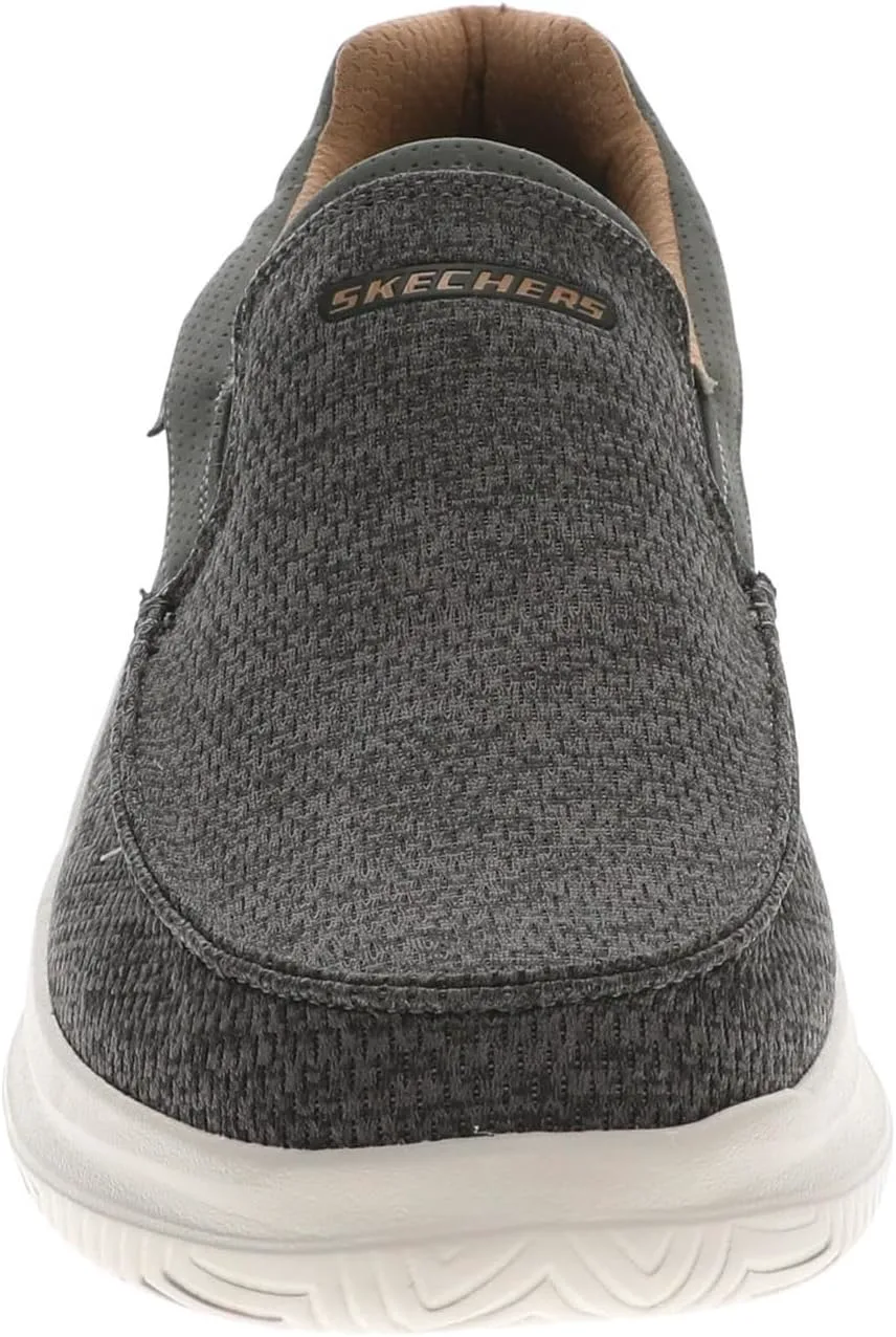 Мужские кроссовки Skechers Hasting - Marco, серый/черный — фото 2