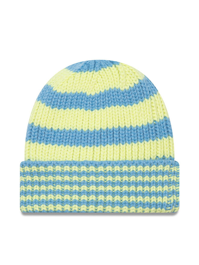 

Зимняя шапка New Era Stripe Knit Bean 60565458, синий
