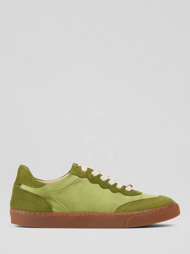LKB Runner кроссовки из смесовой замши L.K.Bennett, Olive