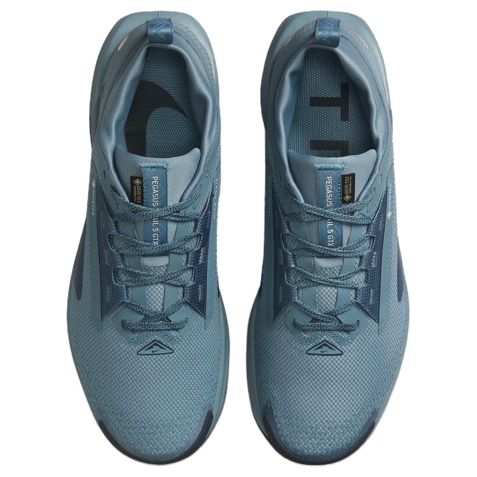 Nike React Pegasus Trail 5 Gore Tex Smokey Blue Light Silver Armory Navy, Smolder Blue/Light Silver/Arsenal Marine Blue/Smolder Blue — фото 4