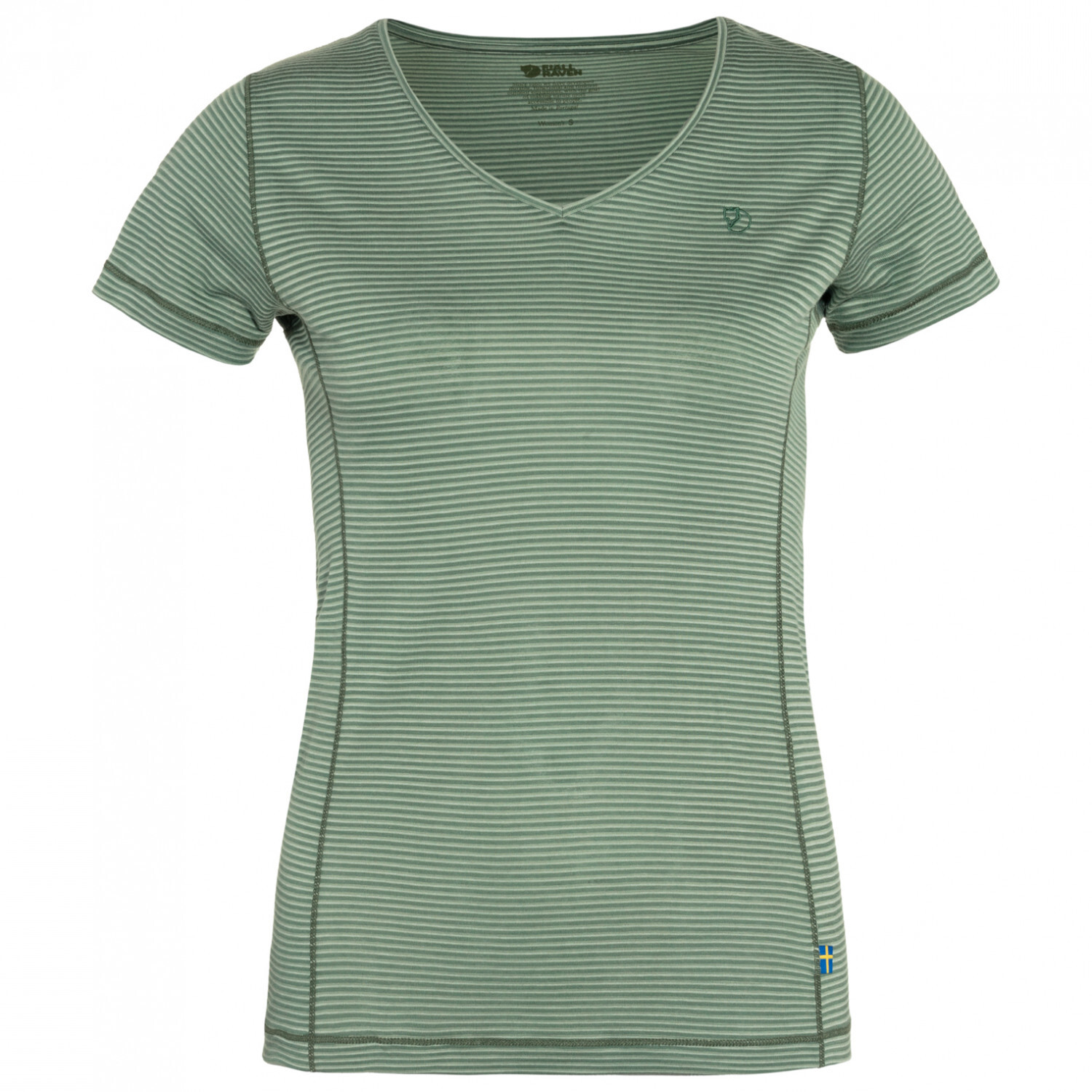 

Футболка Fjällräven Women's Abisko Cool, цвет Patina Green