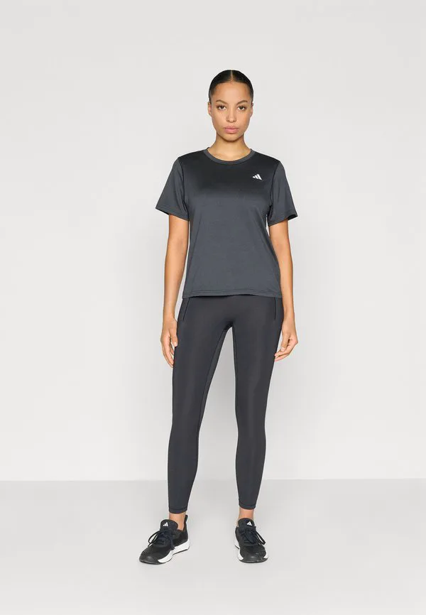 Спортивная футболка с круглым вырезом Adidas Performance, Black — фото 2