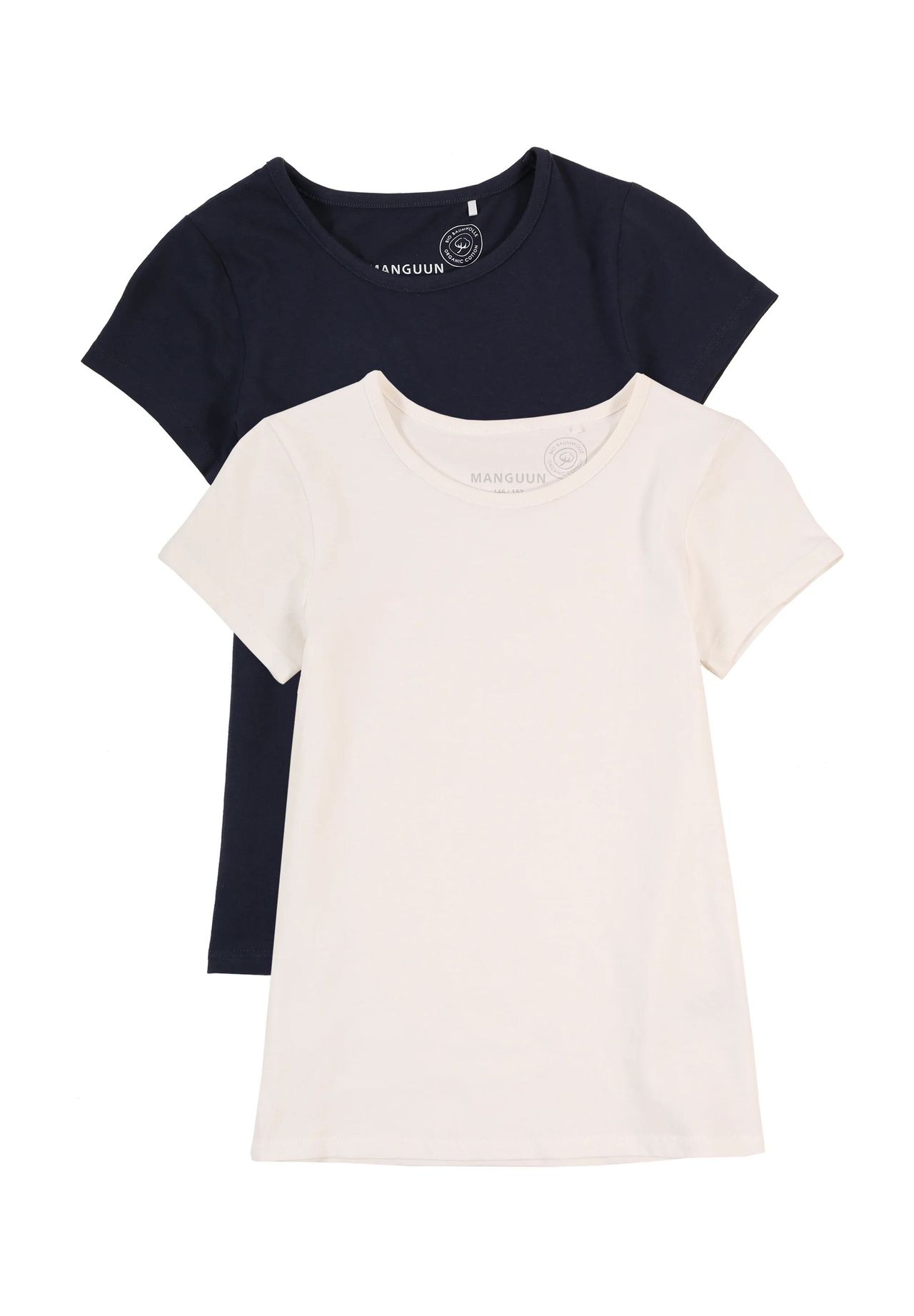 

Футболка детская, 2 шт MANGUUN, цвет 2 Dress Blue/snow