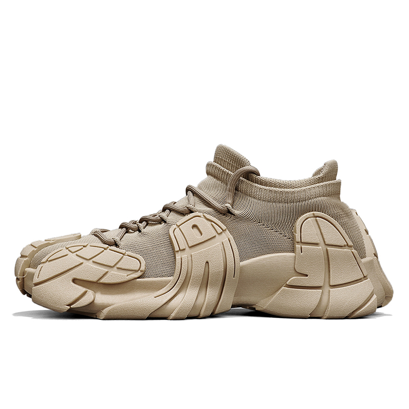 

EGCHI Абразивостойкие мид-топы мужские повседневные - верблюжий желтый, цвет Camel Yellow