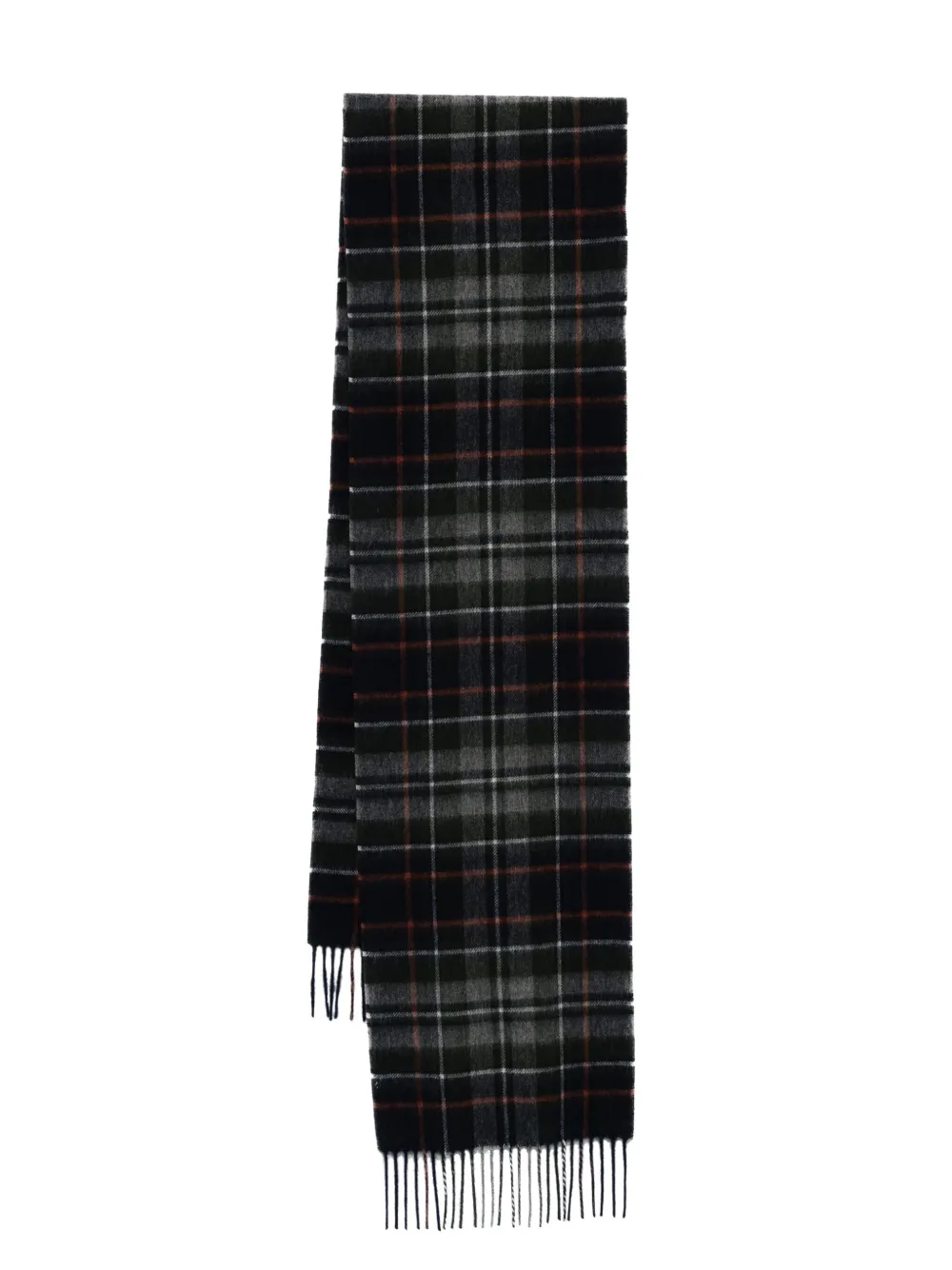 

Шарф в клетку тартан Barbour, синий