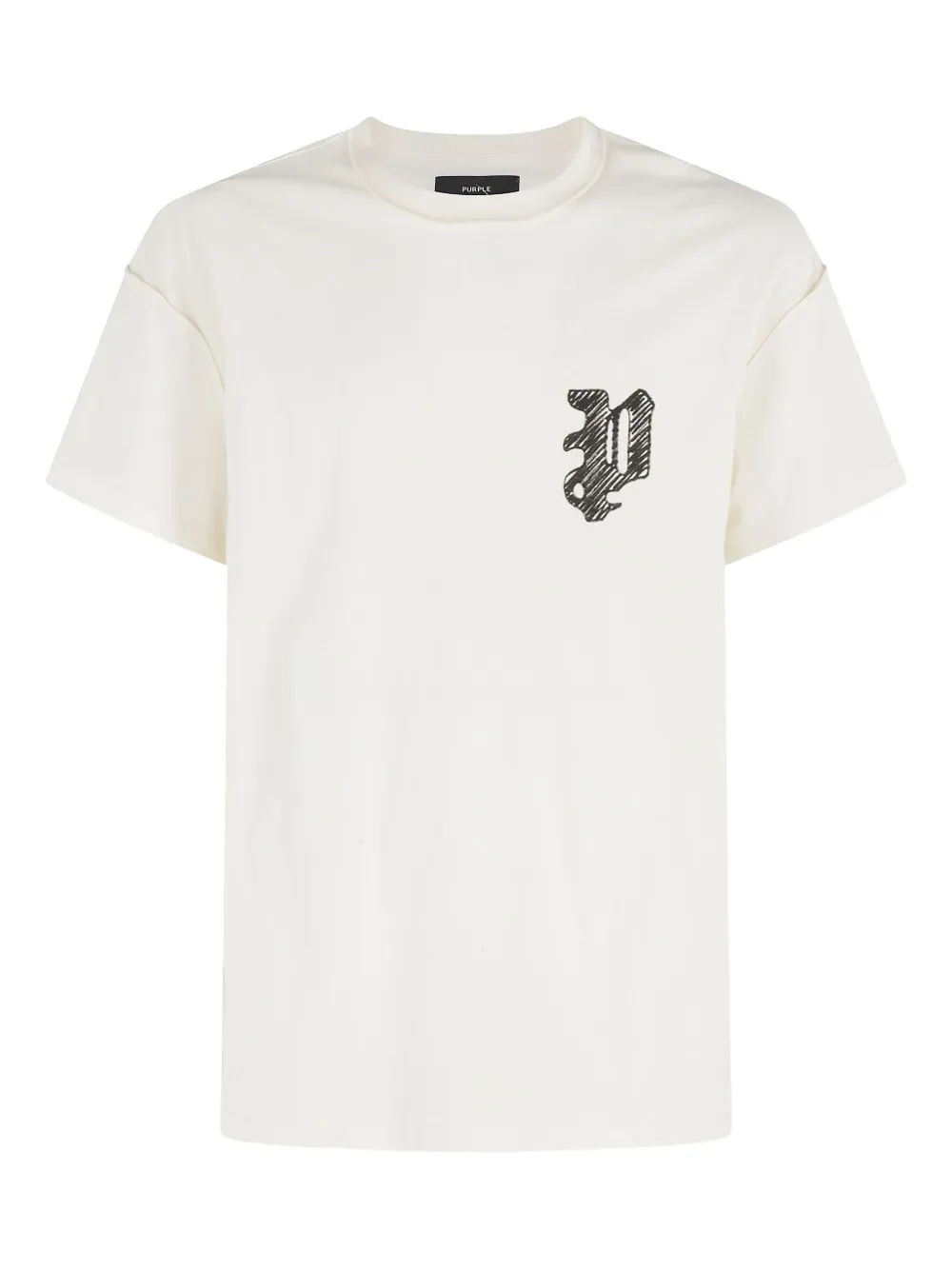 

Фактурная футболка Purple Brand, нейтральный