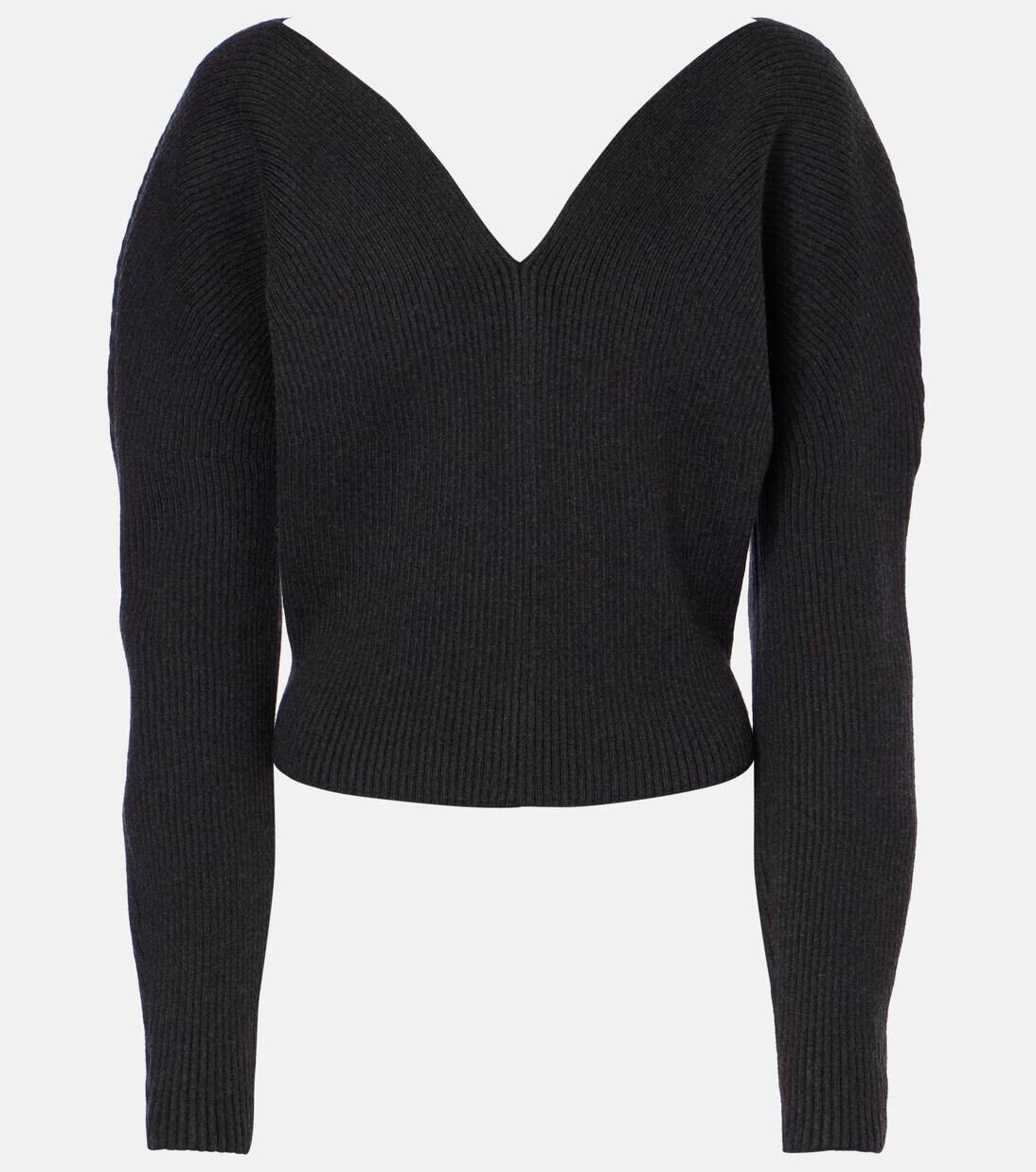 

Свитер Heart из смеси шерсти Alaïa, цвет ebene