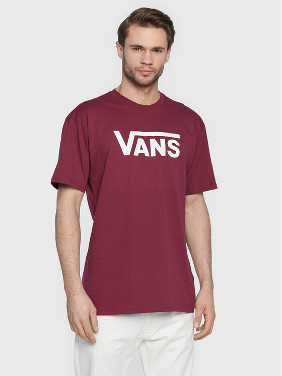 

Футболка классического кроя Vans, красный