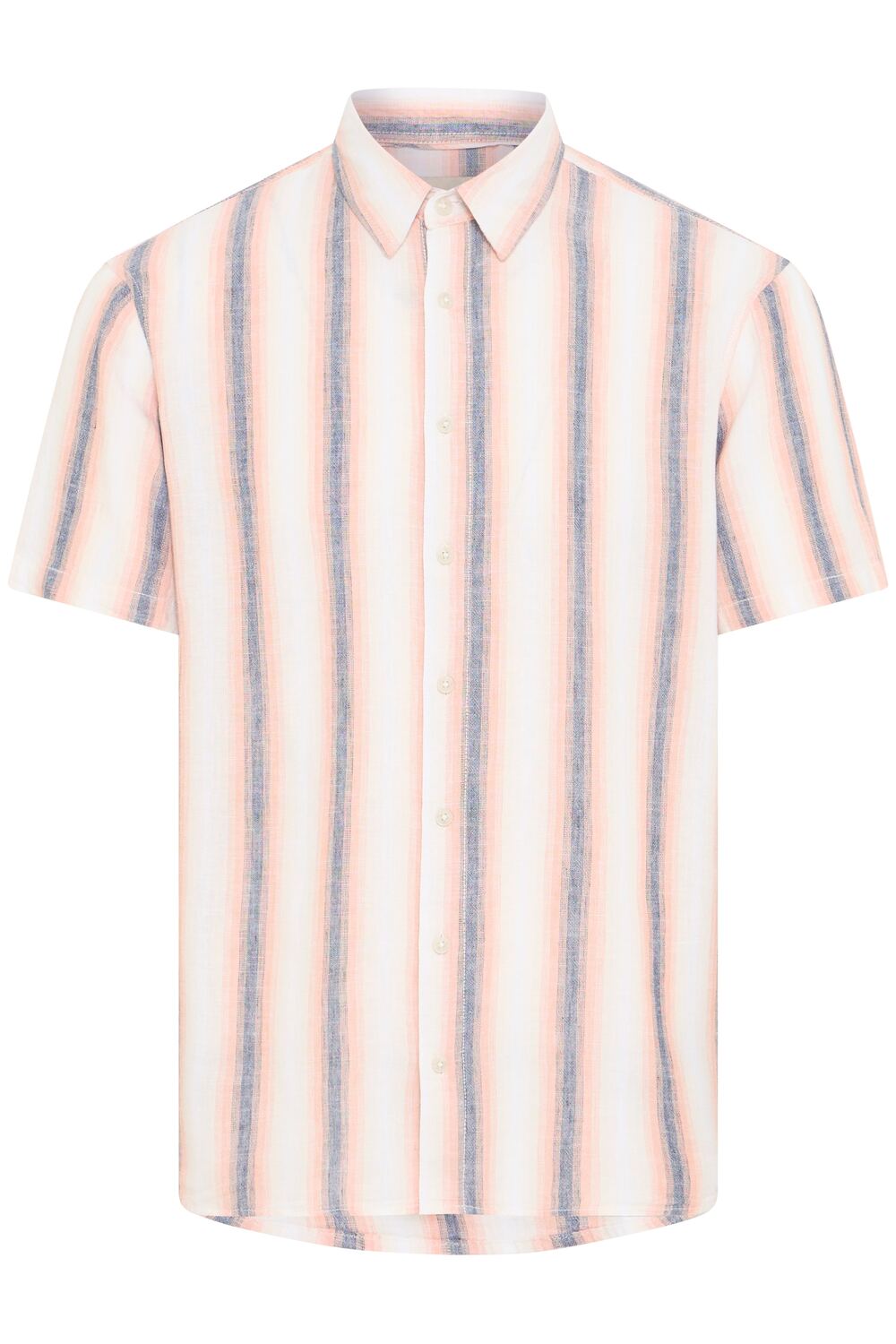 

BLEND Рубашка Regular fit Button Up 'BHBobby Linen Mix' в оранжевом цвете