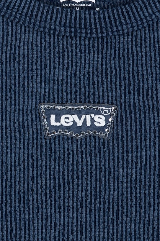 Детская футболка COLOR BLOCK RAGLAN TOP Levi'S, темно-синий — фото 3