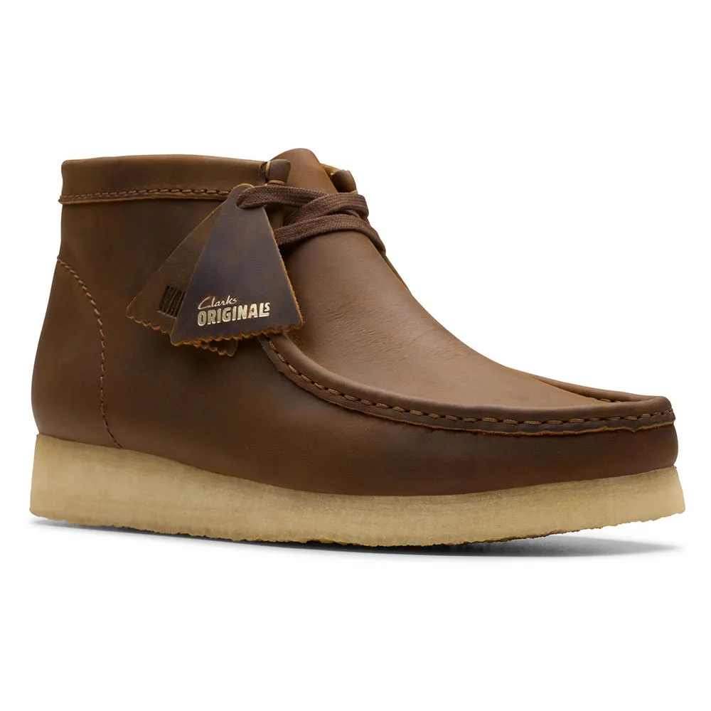 

Ботинки Clarks Shoes Wallabee, коричневый