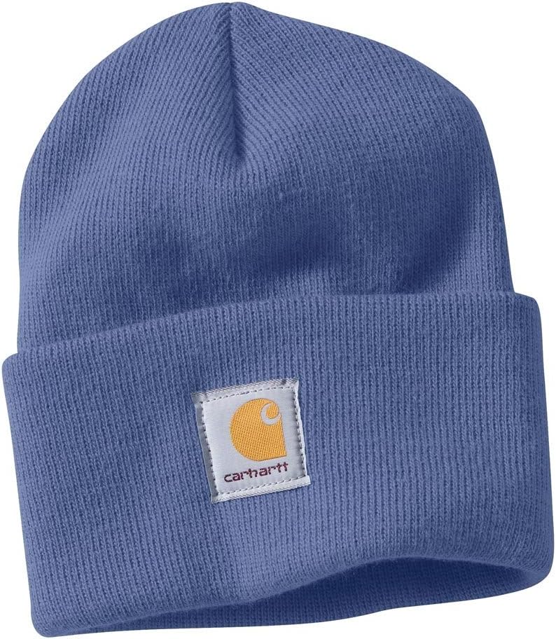 

Carhartt мужская вязаная шапка с манжетой, Patriot Blue