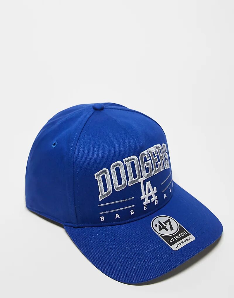 

Кепка с застежкой-молнией Los Angeles Dodgers синего цвета 47 Brand