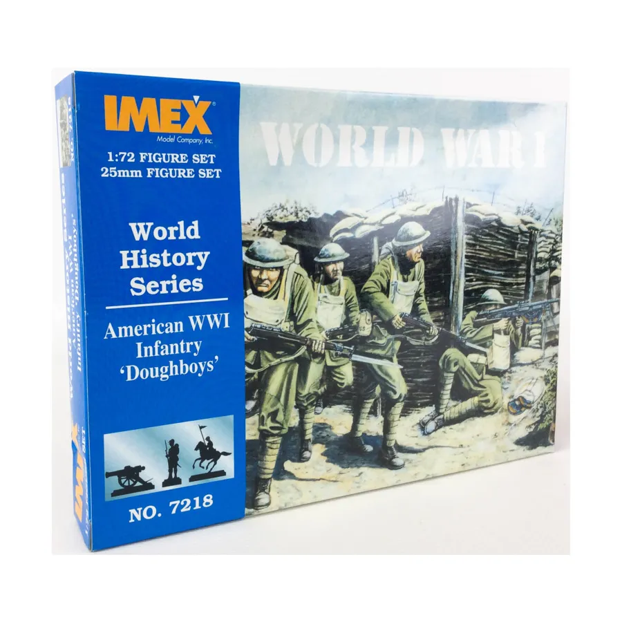 

Первая мировая война — американская пехота «Дабойз», World History Series (1:72)