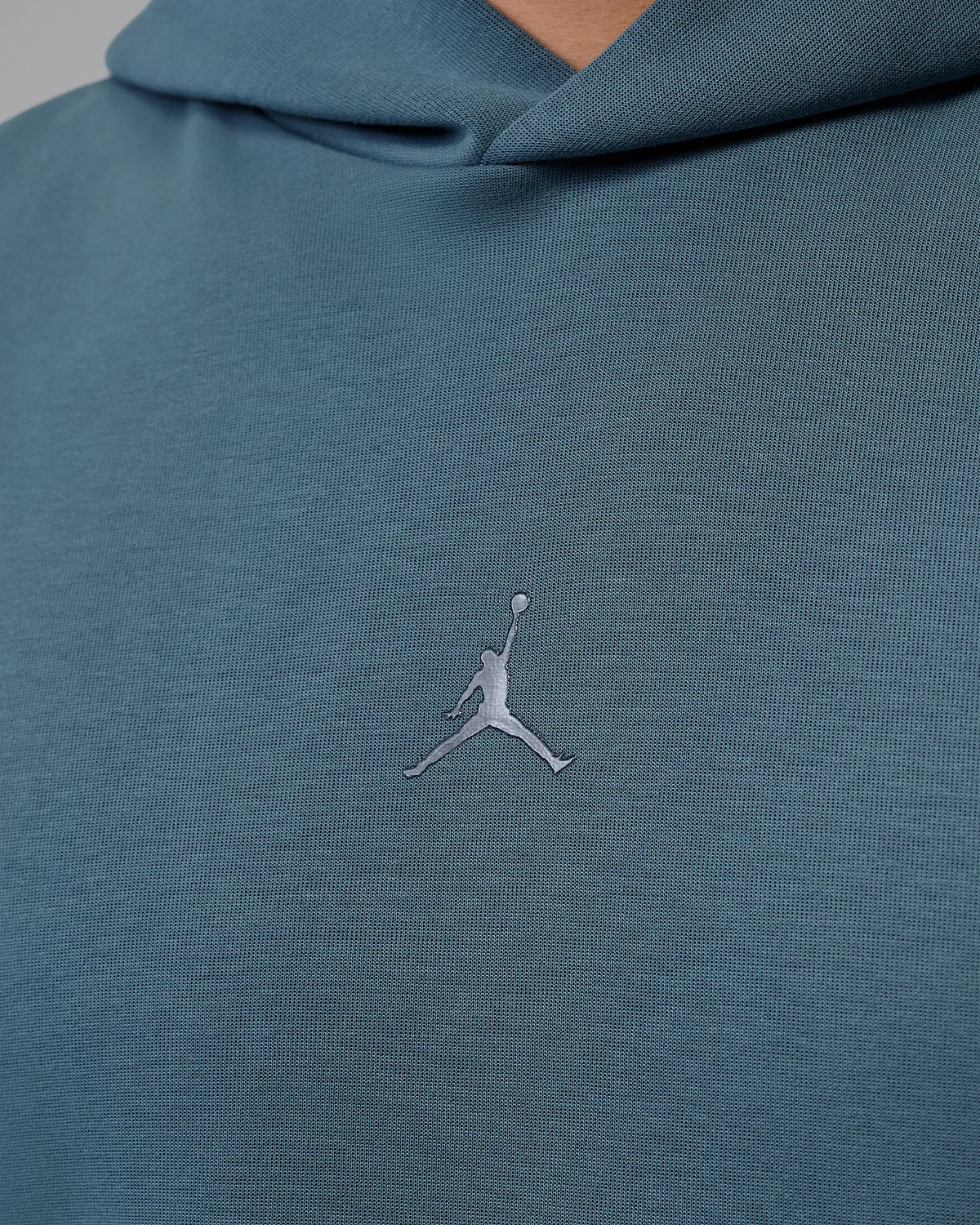 Мужская безрукавка Dri-FIT Jordan Sport Hoop Fleece, Ash Green/Clear — фото 4