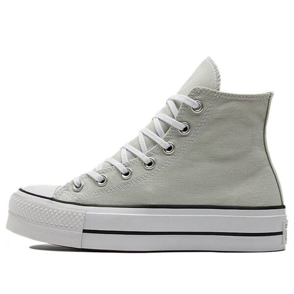 Кроссовки chuck taylor all star lift platform high 'light silver' Converse, серый