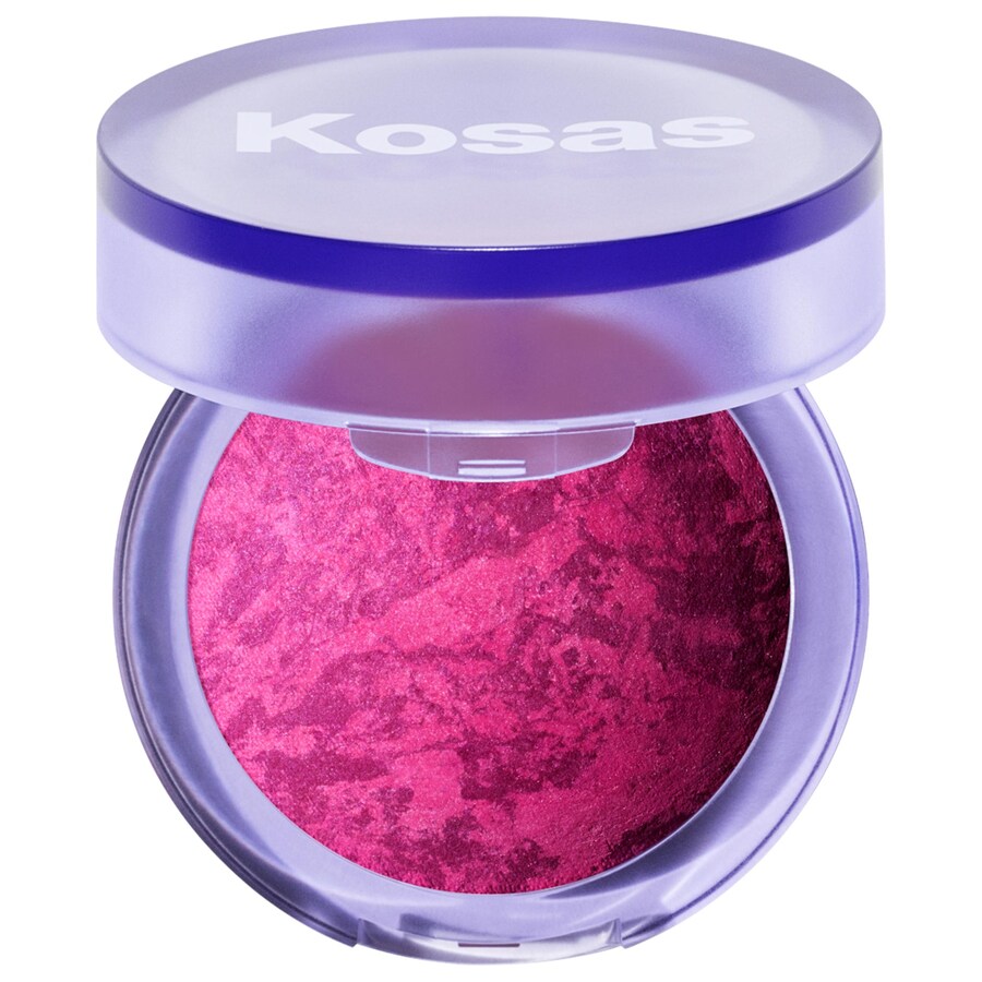 

Запеченные румяна Blush is Life без талька, придающие объем и сияние коже. Kosas, 0.16 oz/4.5 g, Chills