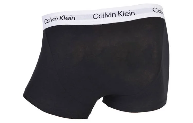 Calvin Klein Мужские трусы 3 шт черные — фото 4