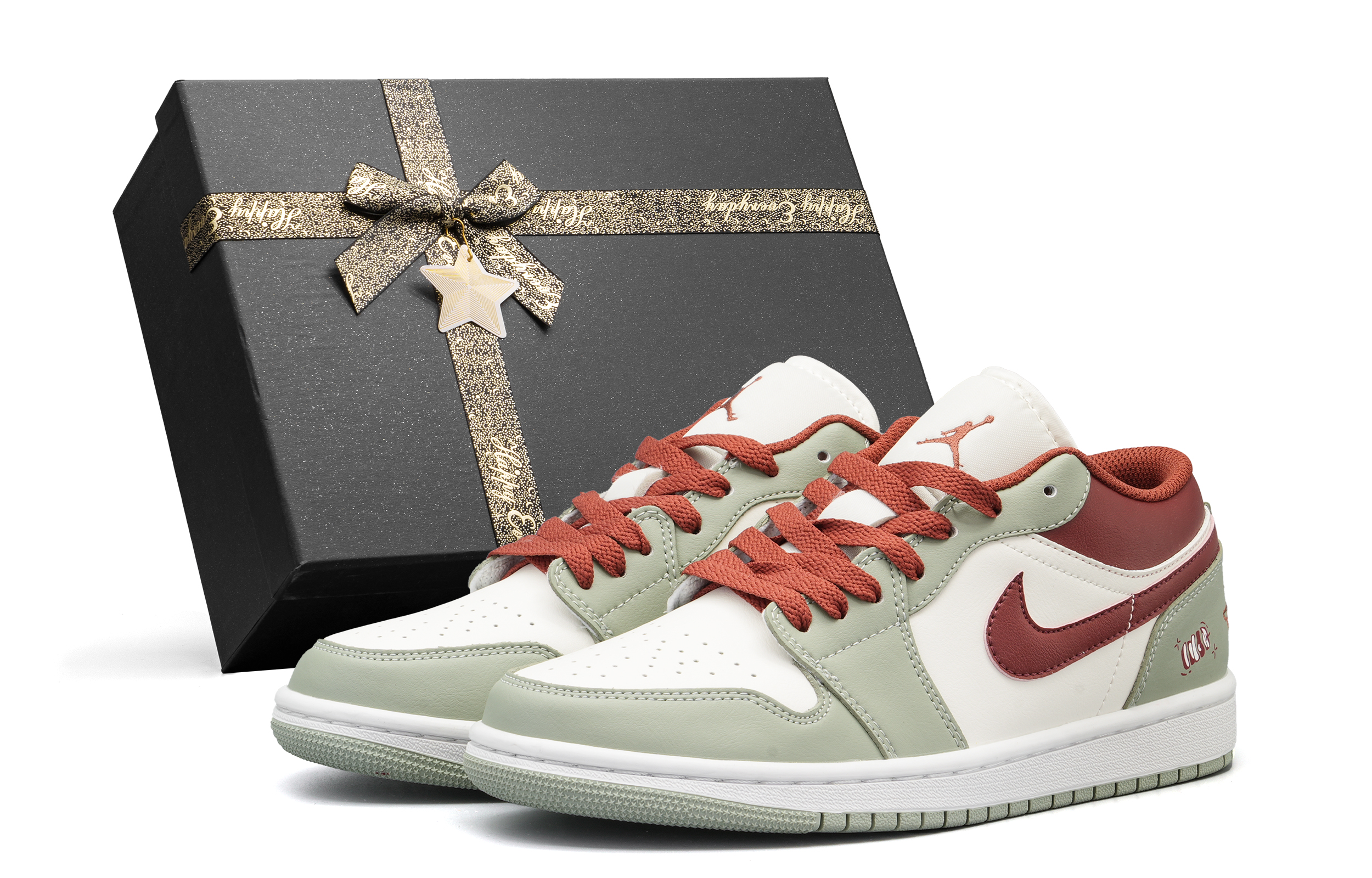 

Jordan кроссовки Air 1 Low top Vintage баскетбольные unisex красные