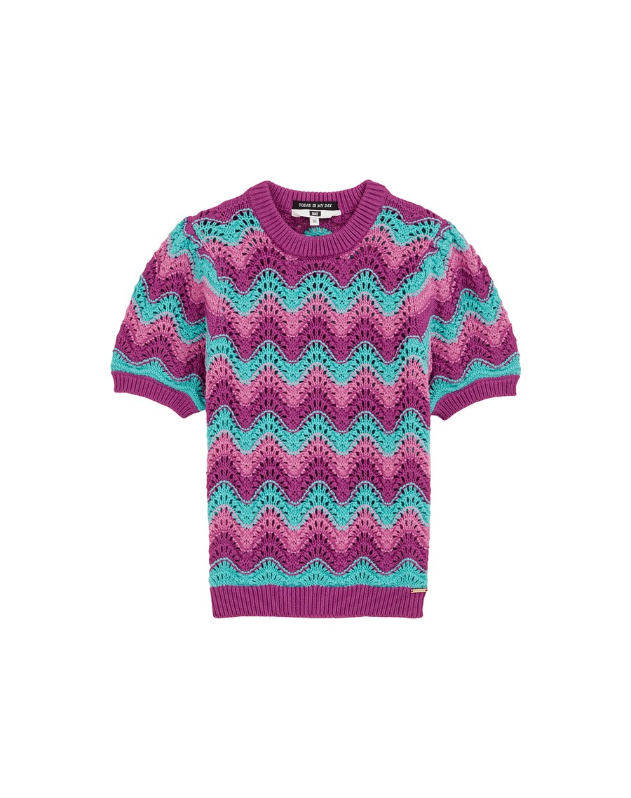 

Свитер WE Fashion, цвет Purple/Light purple