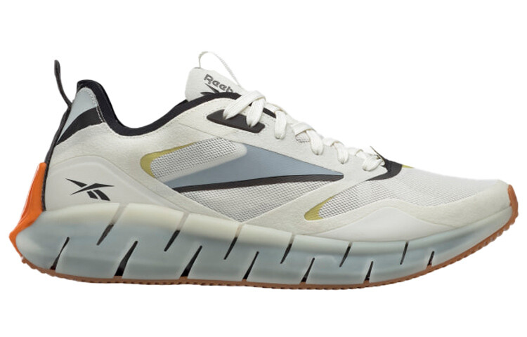 

Кроссовки для бега Zig Kinetica унисекс с низким верхом серые/оранжевые/черные Reebok