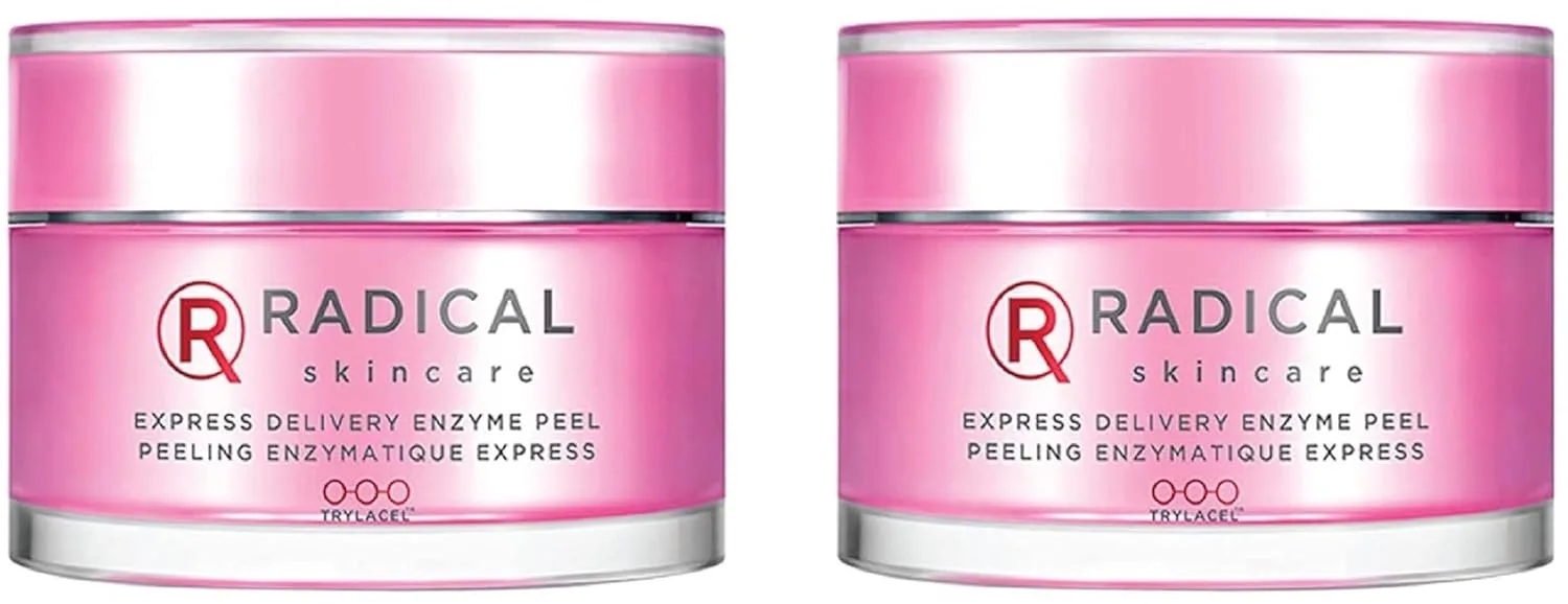 Маска для лица Radical Skincare — Express Delivery Facial Enzyme Peel Mask очищающая - - гладкая, упругая и сияющая кожа за, 48 г