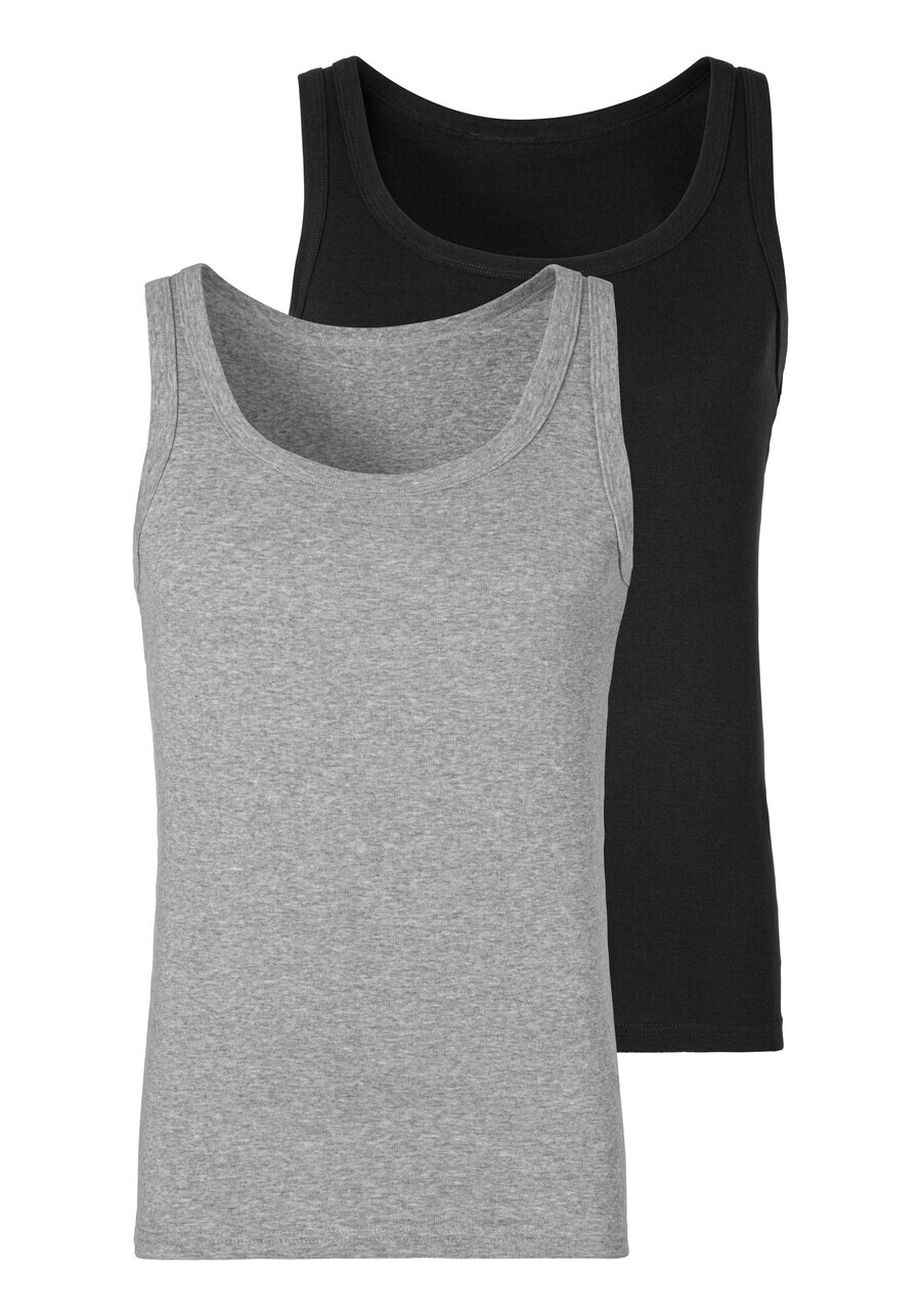 

Жилет H.I.S Undershirt, пятнистый серый