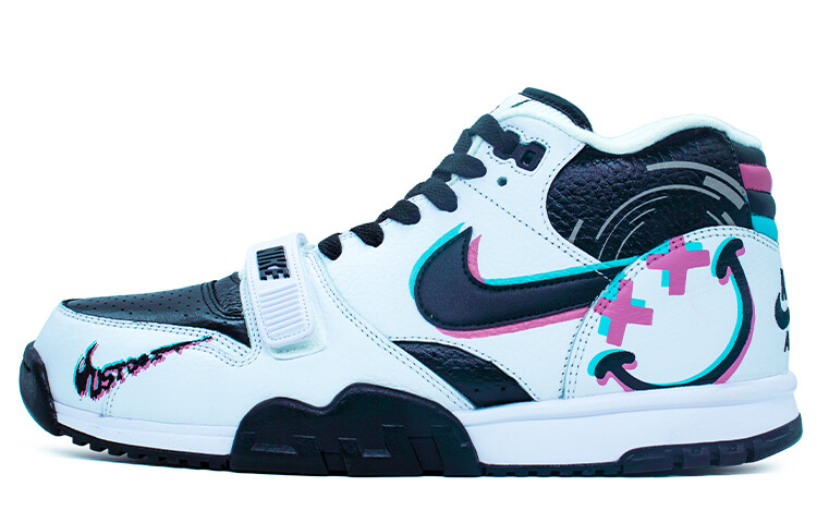 

Кроссовки Nike Air Trainer 1 Training Shoes Men Mid-top Black/white, белый